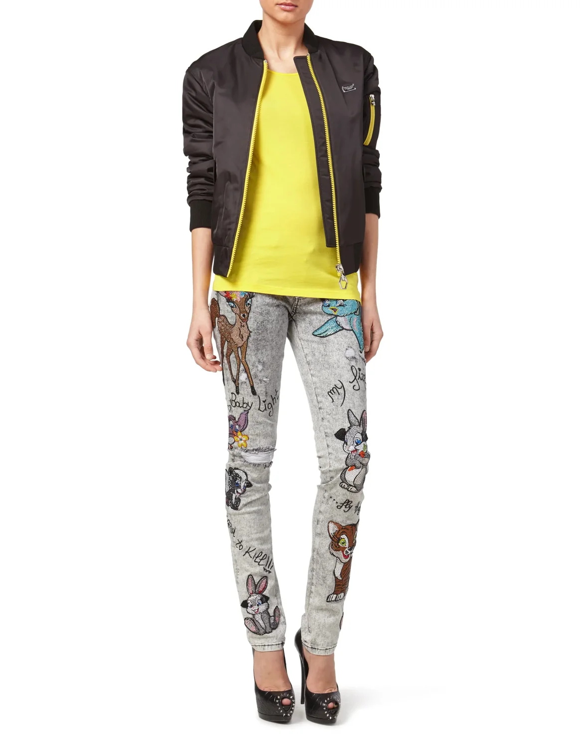 T-shirt Round Neck SS Basic one, цвет: Желтый