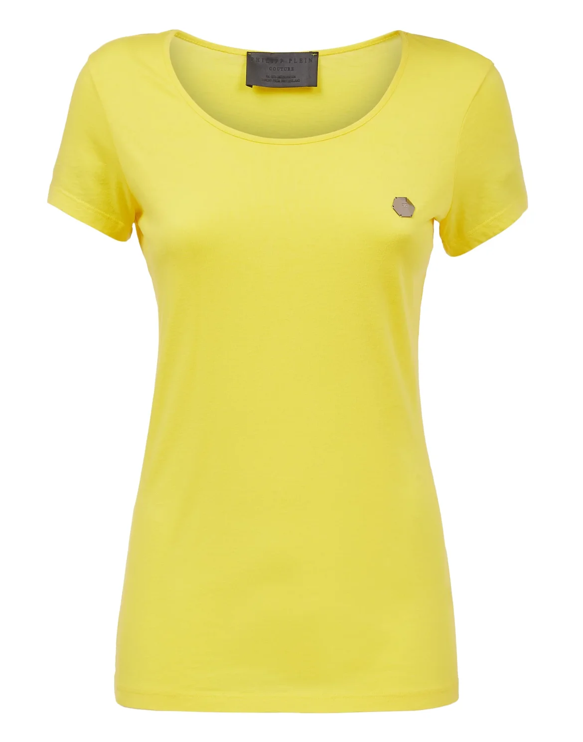 T-shirt Round Neck SS Basic one, цвет: Желтый