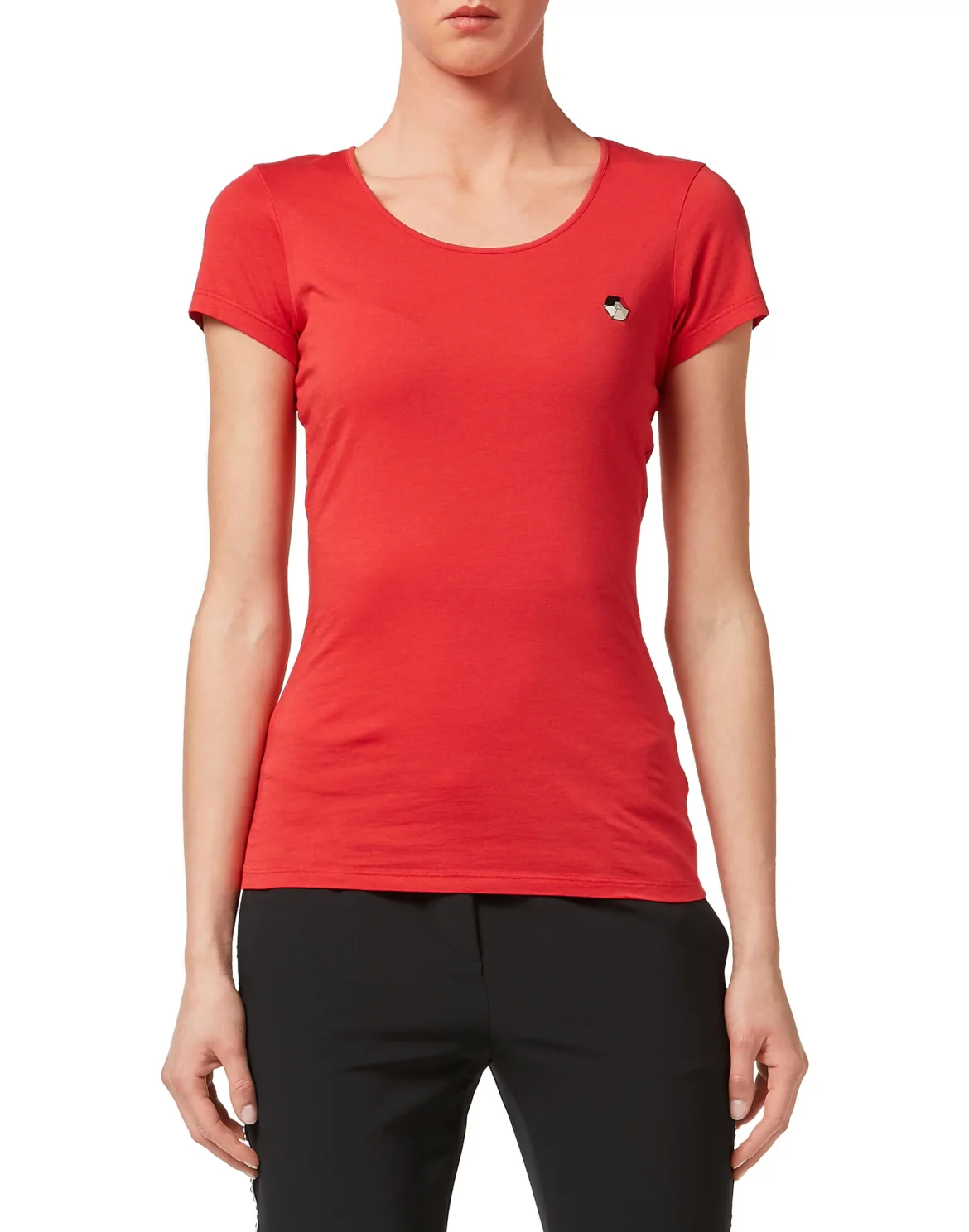 T-shirt Round Neck SS Basic one, цвет: Красный