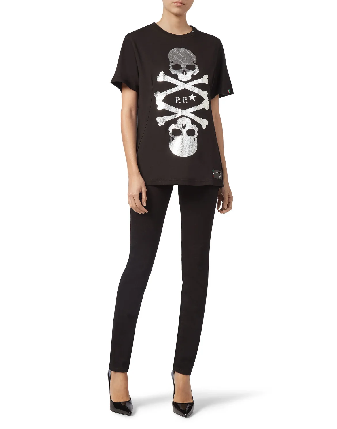 T-shirt Round Neck SS "Sandy Mill", цвет: Черный