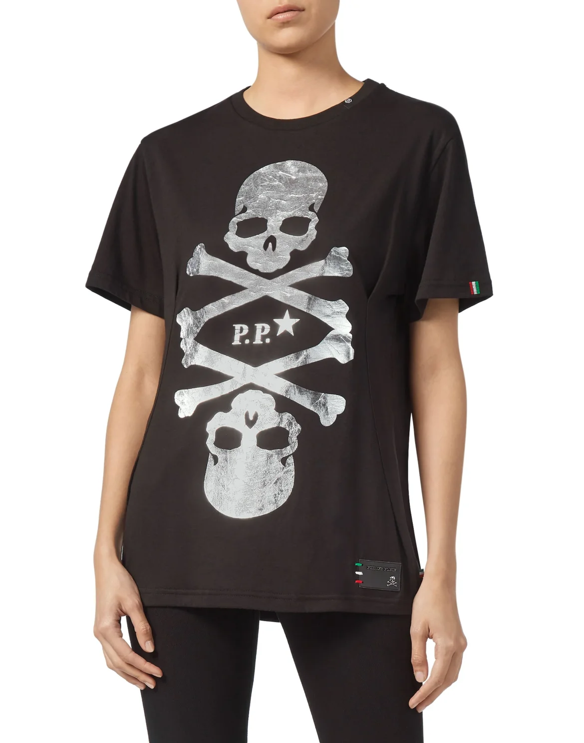 T-shirt Round Neck SS "Sandy Mill", цвет: Черный