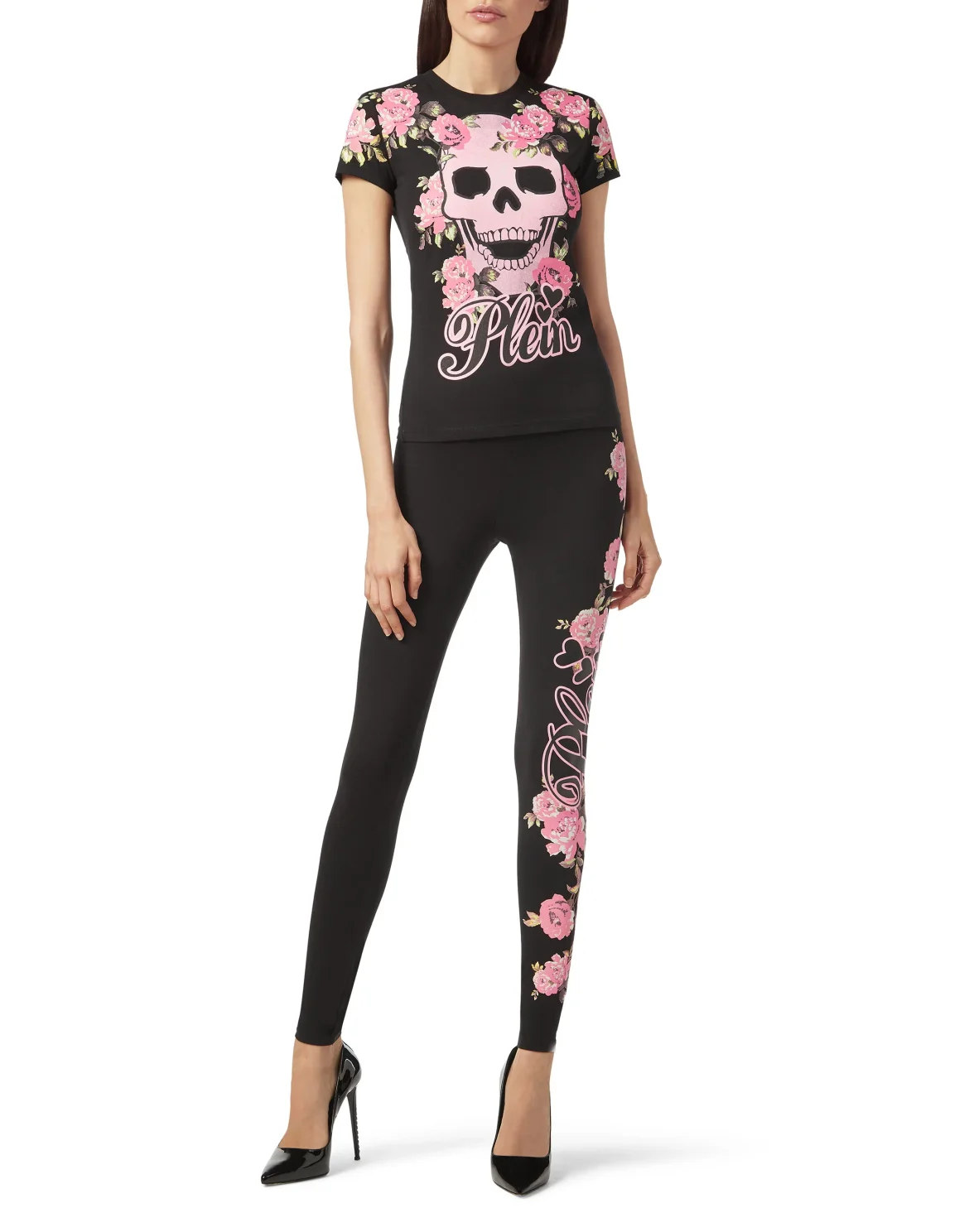 T-shirt Round Neck SS "Skull", цвет: Черный