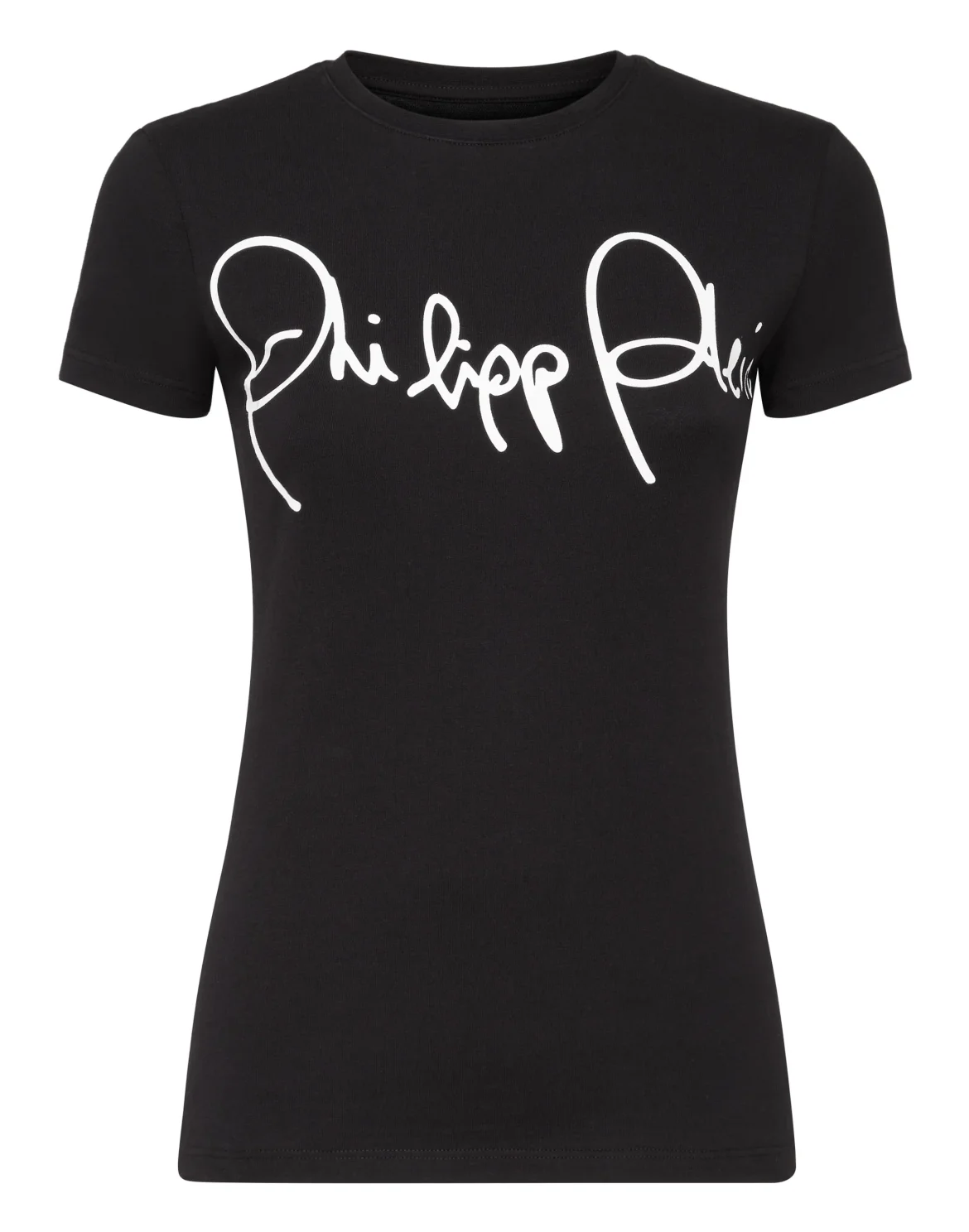T-shirt Round Neck SS "Signature", цвет: Черный