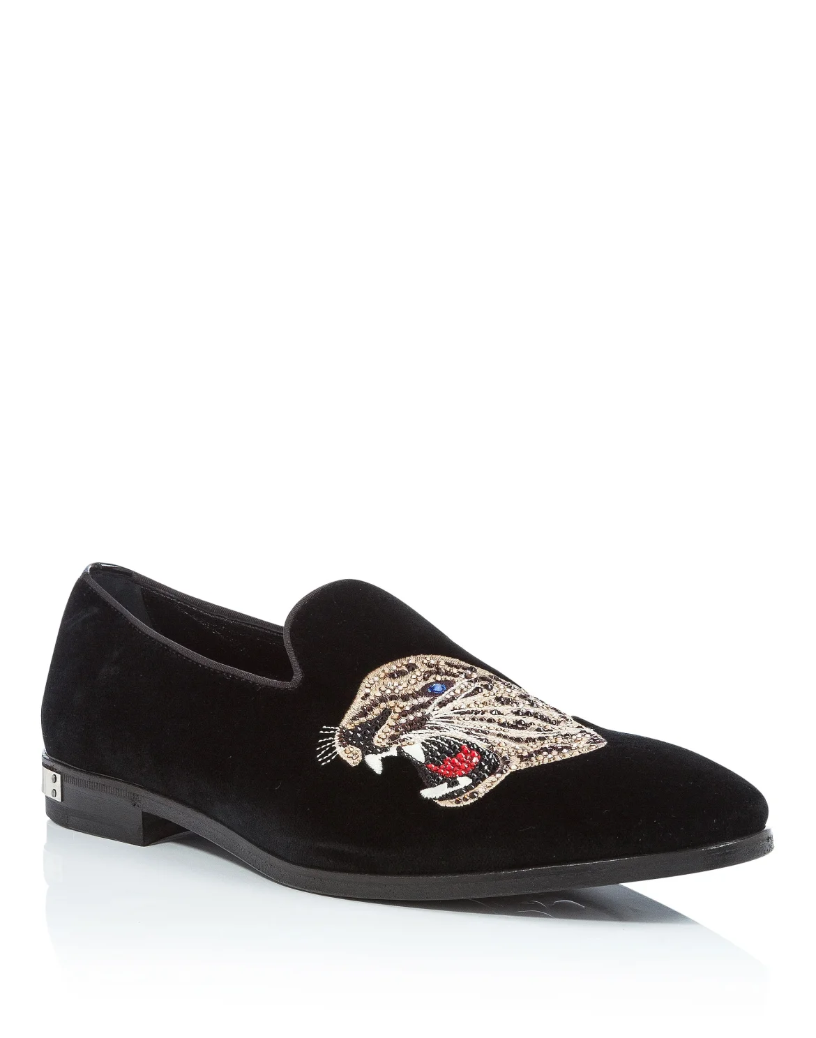 Moccasin "Roar strass", цвет: Черный