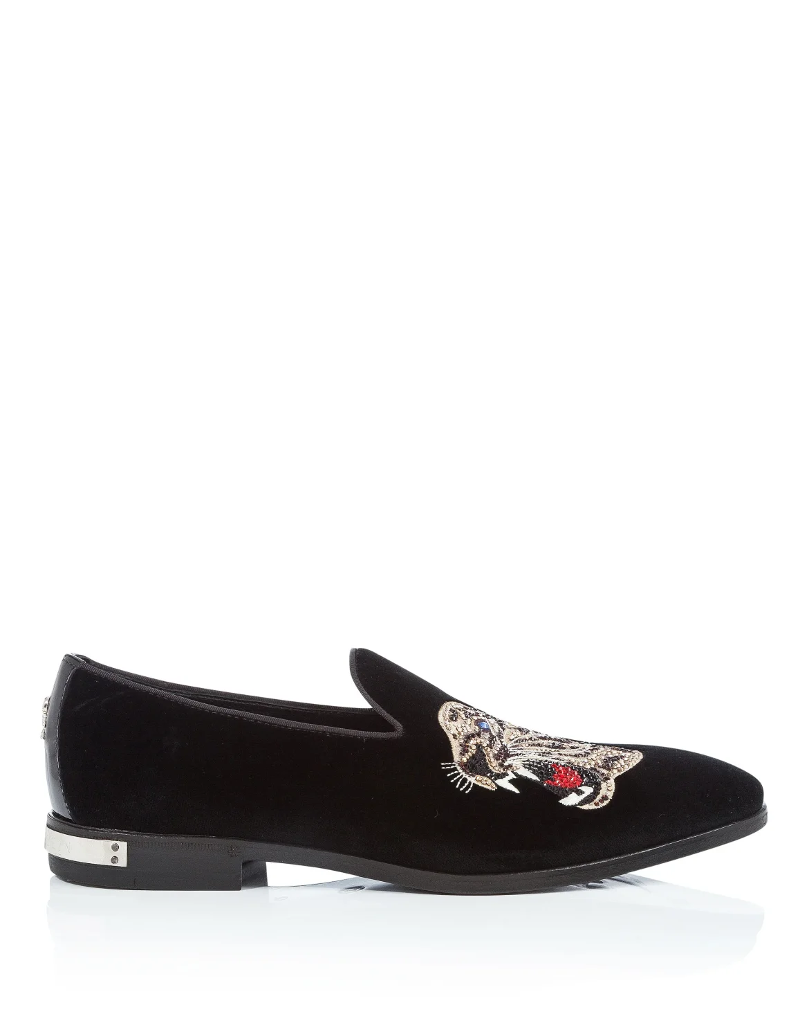 Moccasin "Roar strass", цвет: Черный
