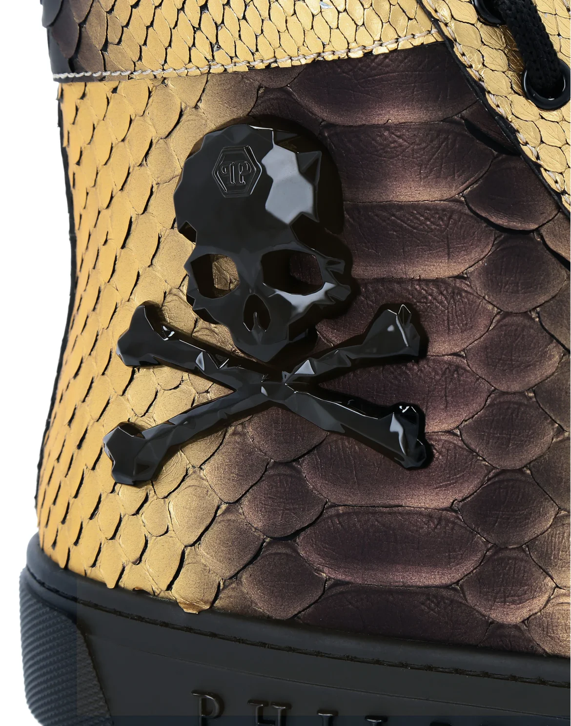 Hi-Top Sneakers "It's a love", цвет: Золотой