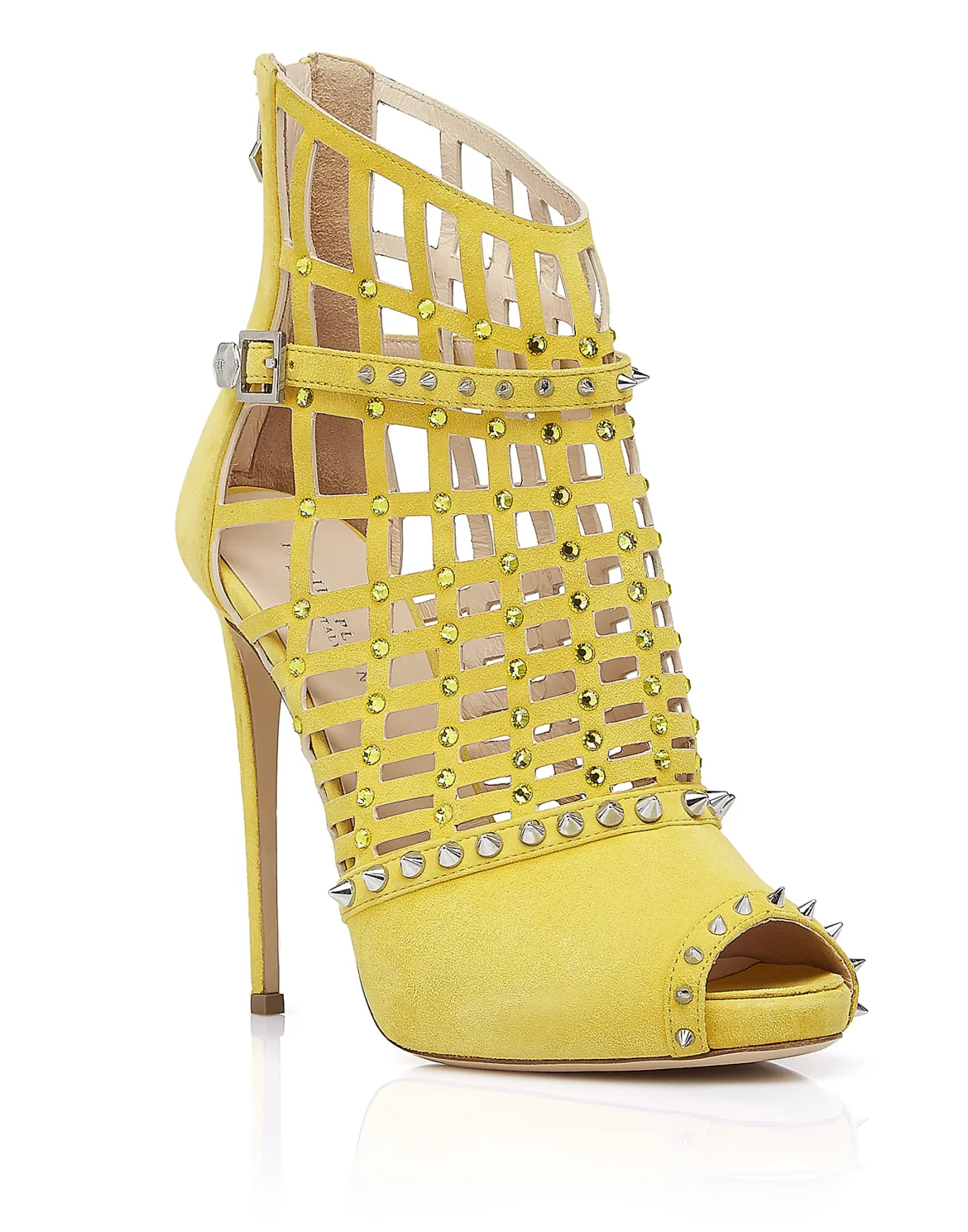 Sandals High Heels "Deep", цвет: Желтый