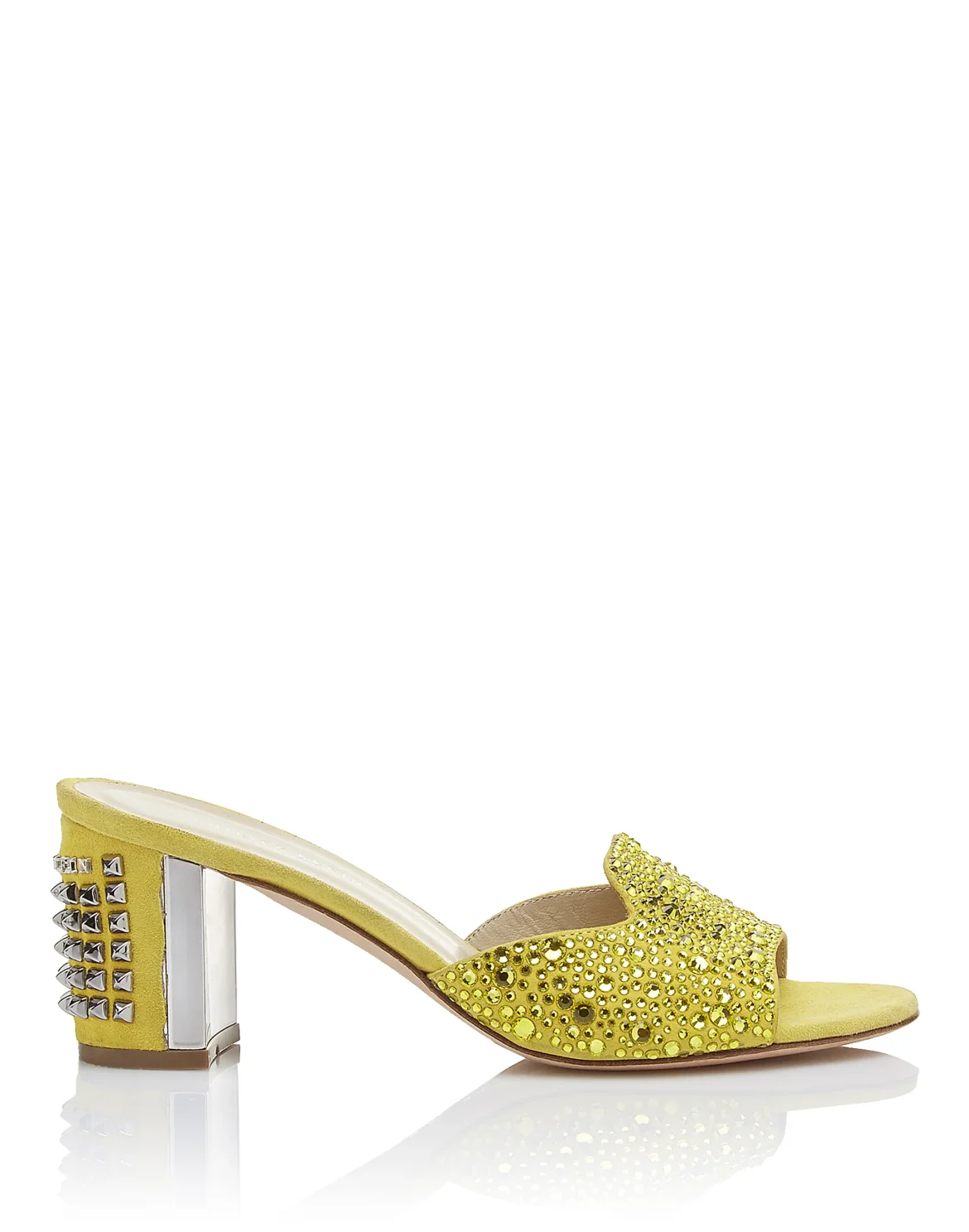 Sandals Mid Heels "Marine", цвет: Желтый