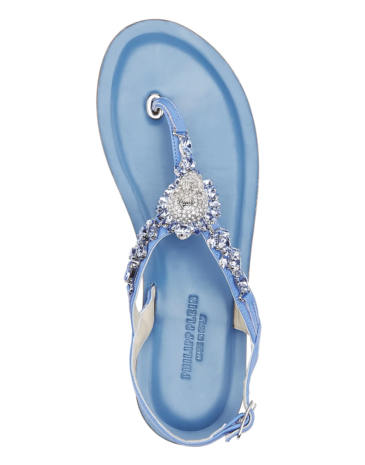 Sandals Flat "Michaela", цвет: Голубой