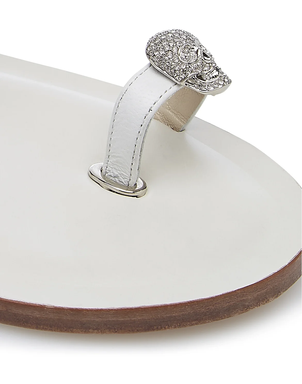Sandals Flat "Christel", цвет: Белый