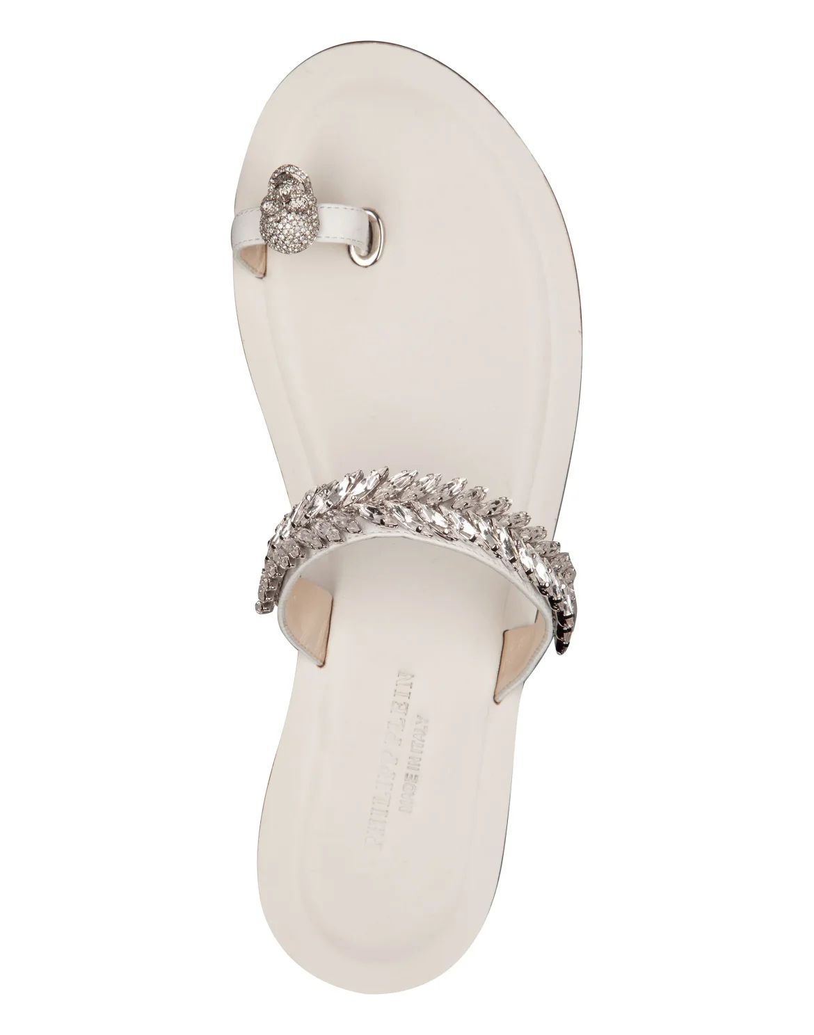 Sandals Flat "Christel", цвет: Белый