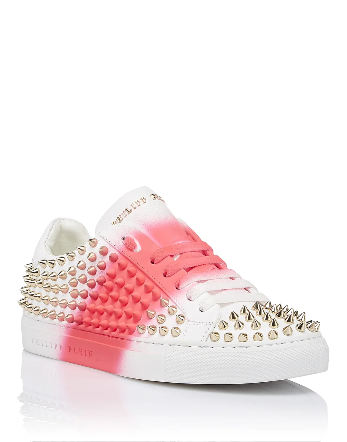 Lo-Top Sneakers "Pink me", цвет: Белый