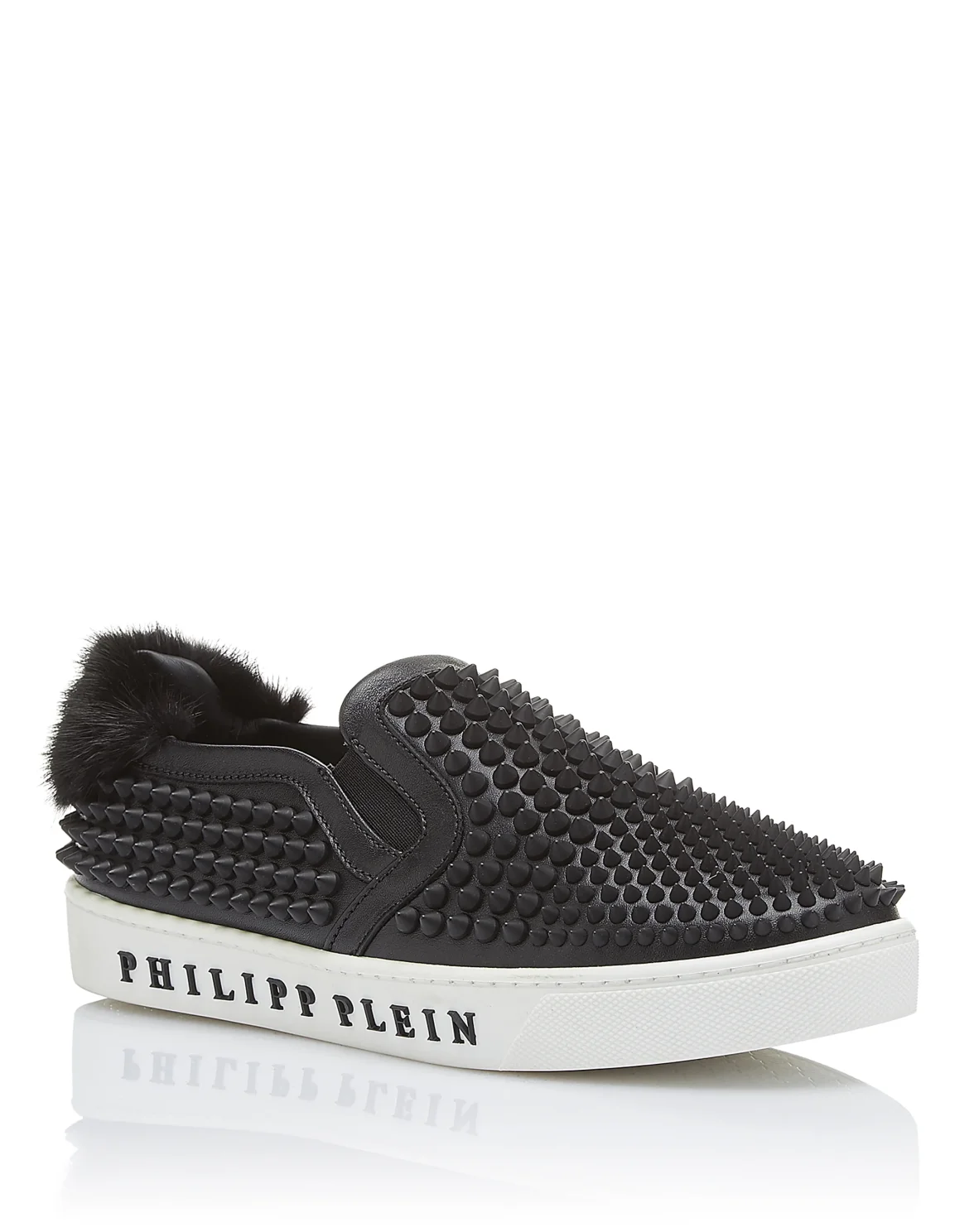Slip On "Puff girl", цвет: Черный