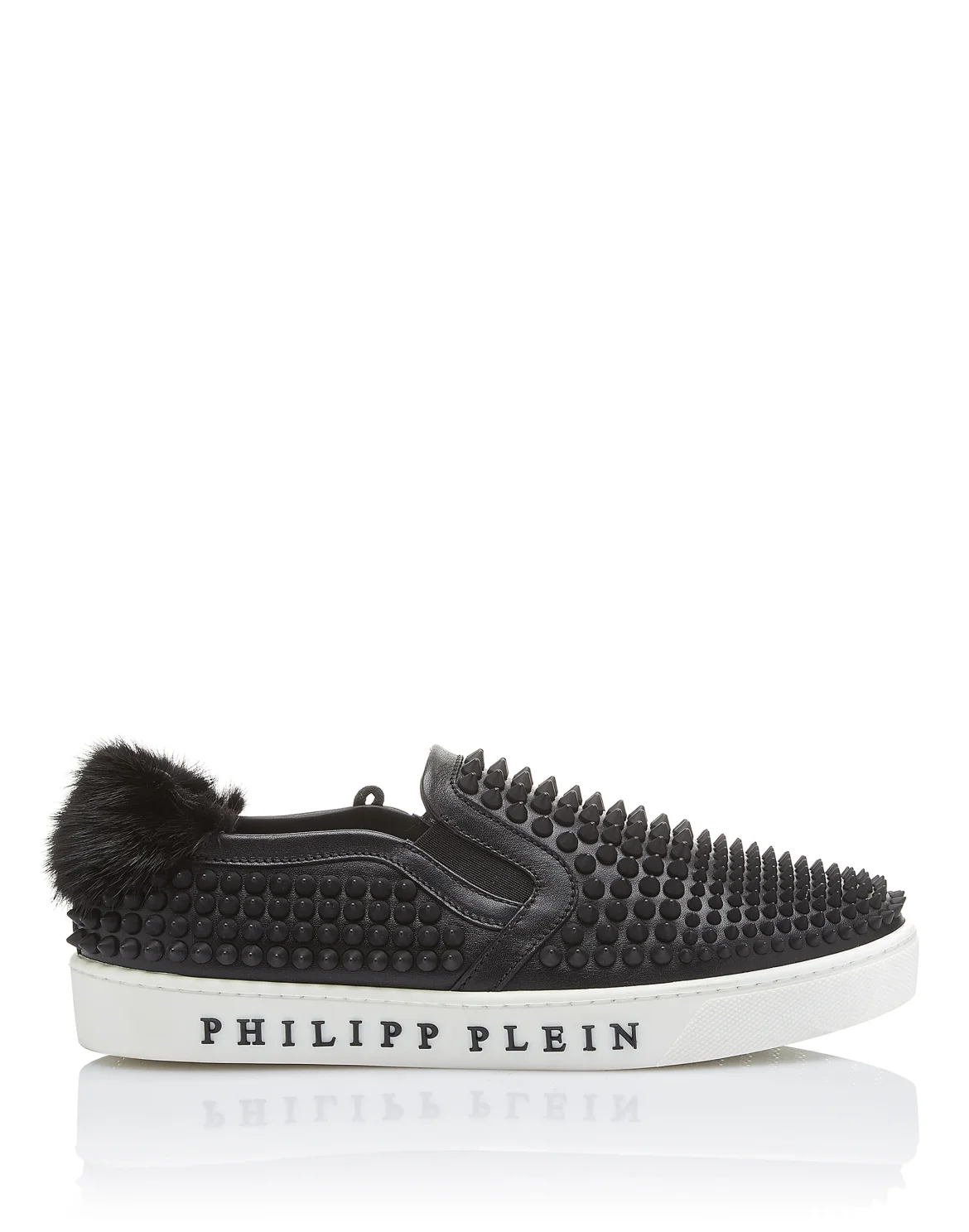 Slip On "Puff girl", цвет: Черный