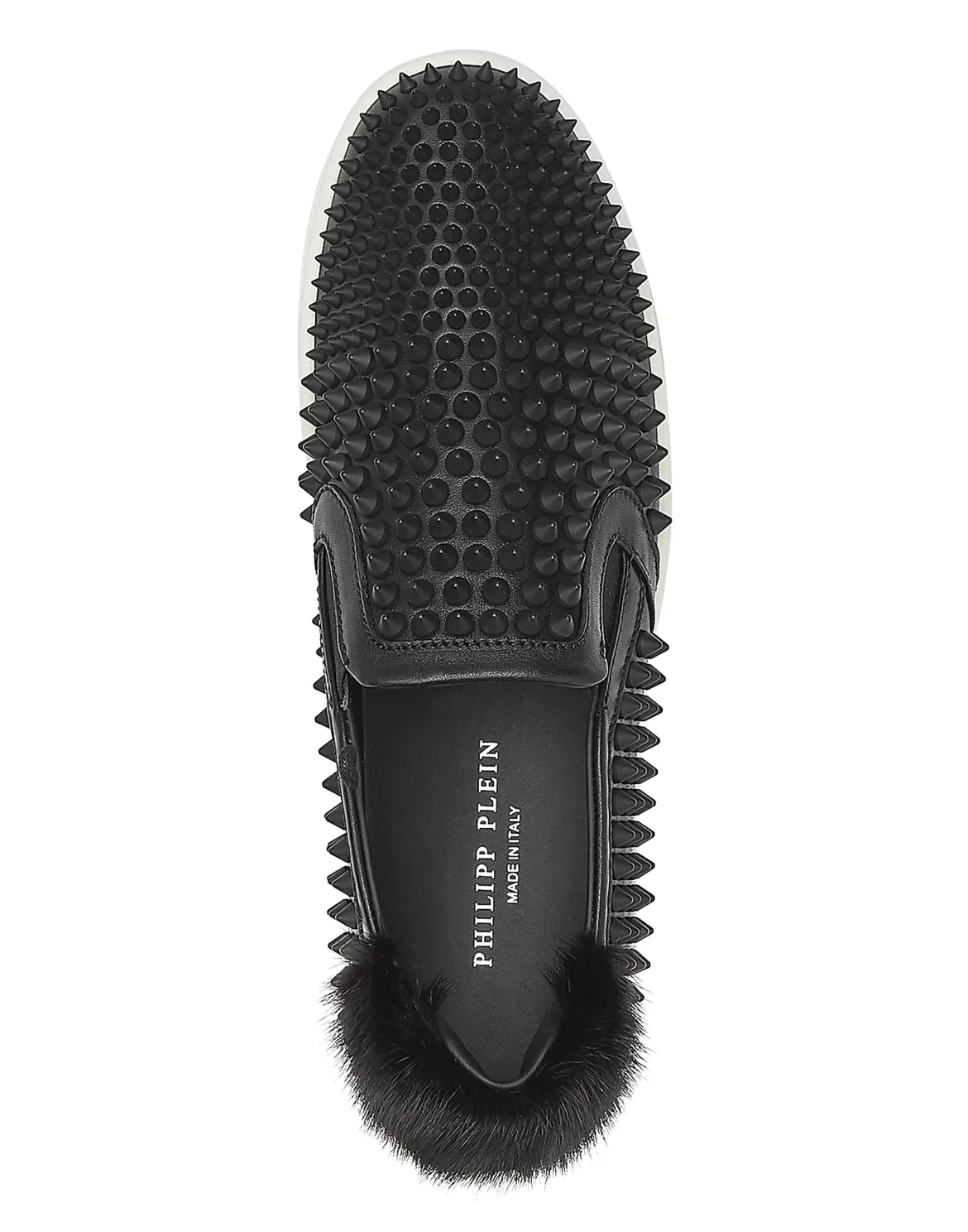 Slip On "Puff girl", цвет: Черный