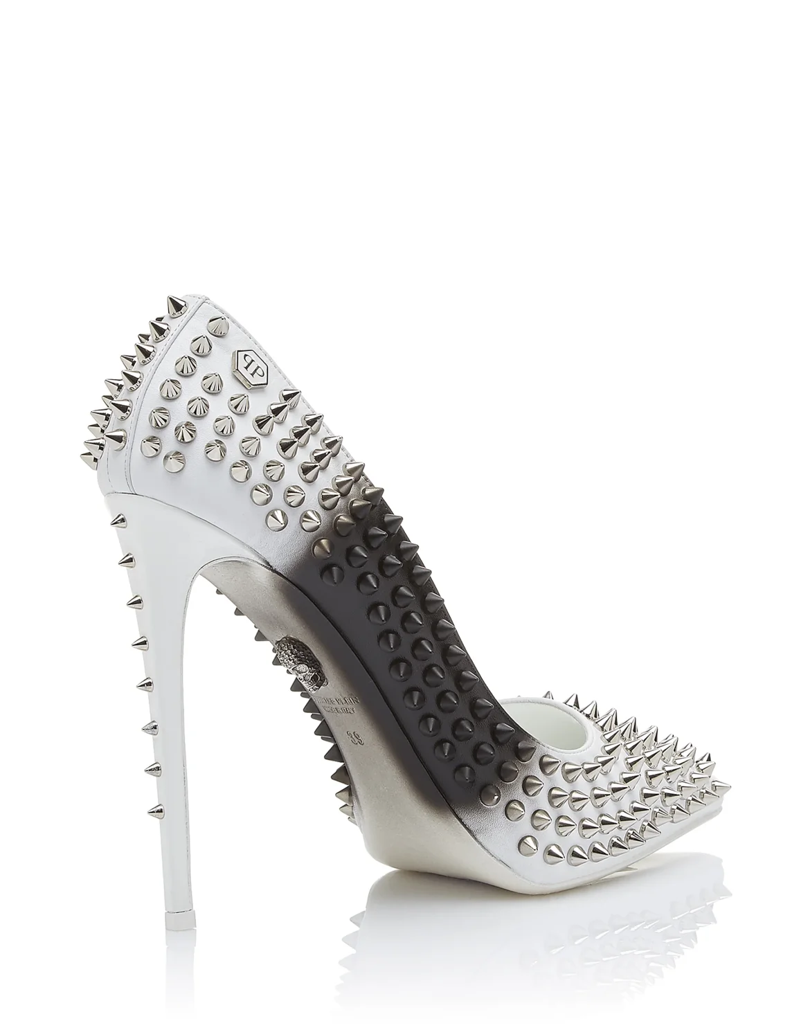 Decollete Hi-Heels "Deco spray fashion show", цвет: Белый
