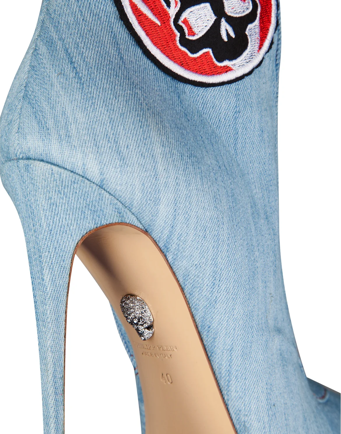 Boots High Heels High "Kobra love high", цвет: Голубой