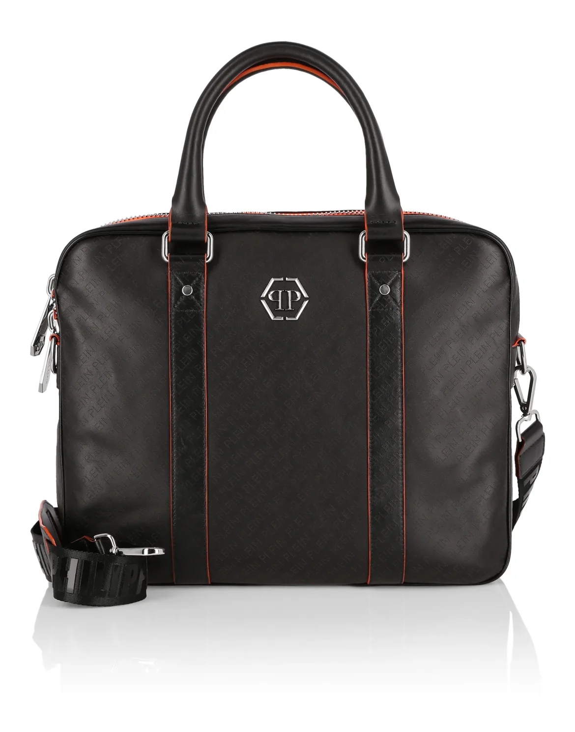 Medium Travel Bag All over PP, цвет: Черный