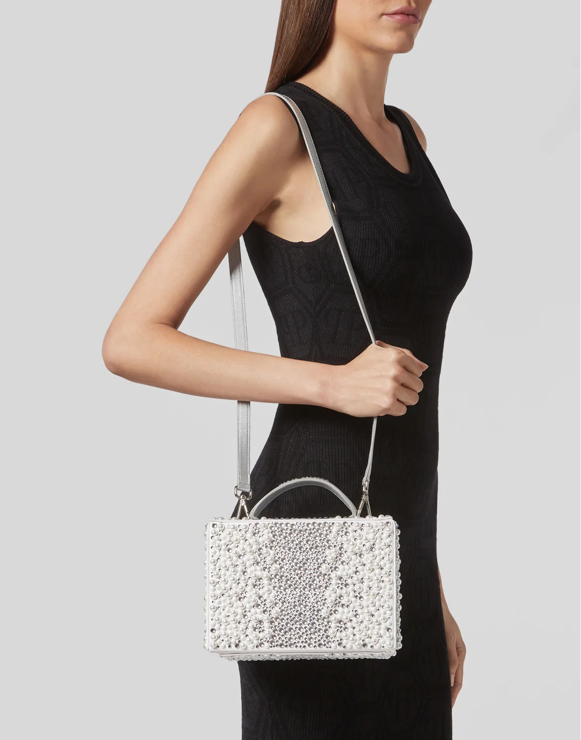 Box Bag Crystal, цвет: Белый