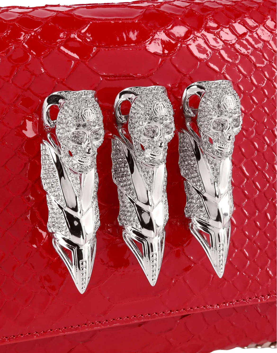 Clutch Skull, цвет: Красный