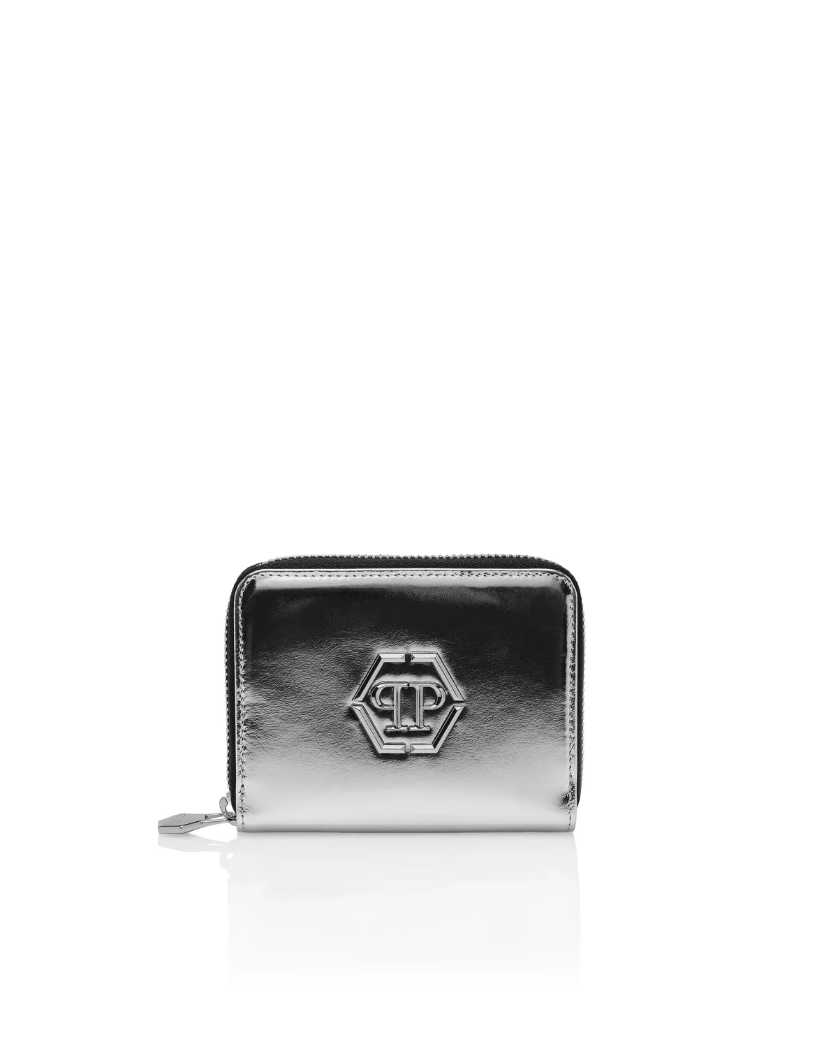 Continental wallet Statement, цвет: Серебристый