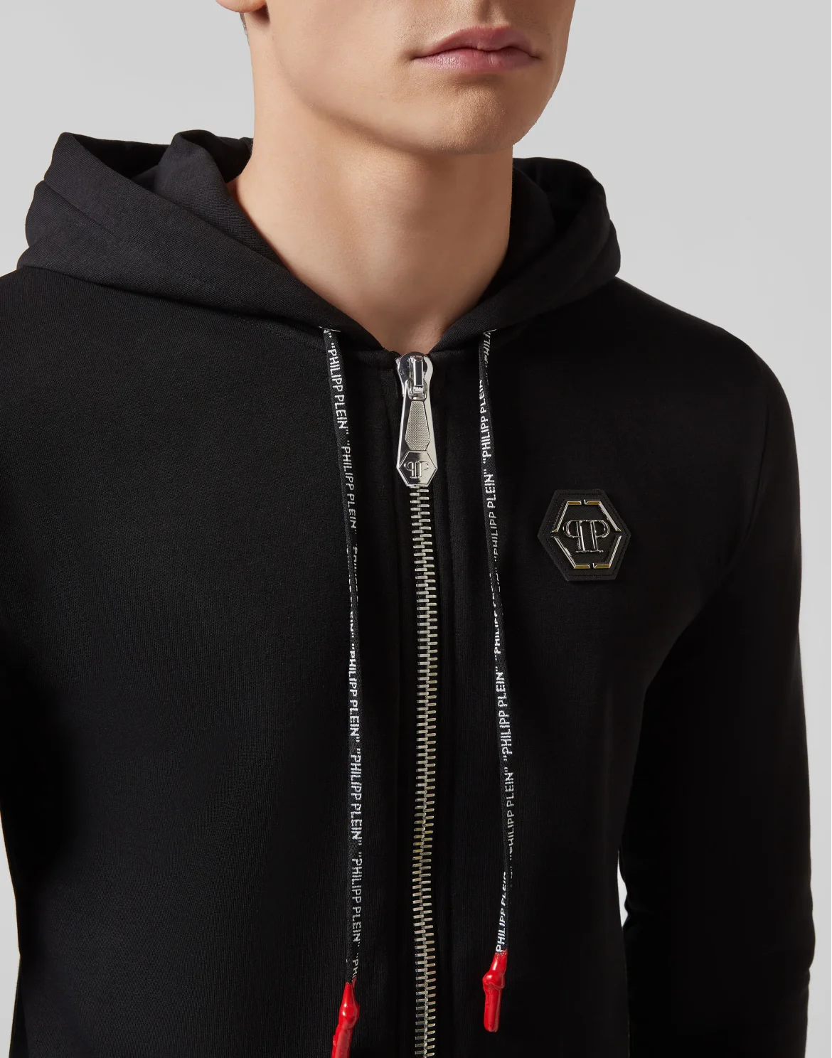 Hoodie Sweatjacket Skull, цвет: Черный