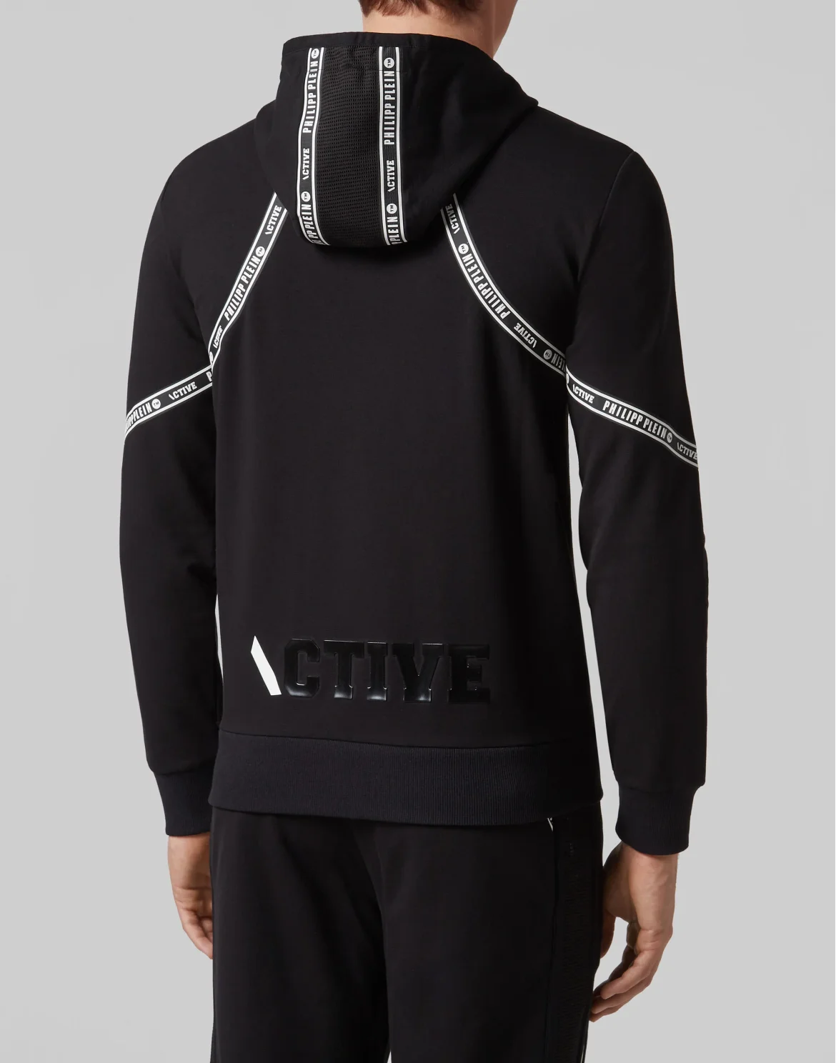 Hoodie Sweatjacket Philipp Plein TM, цвет: Черный
