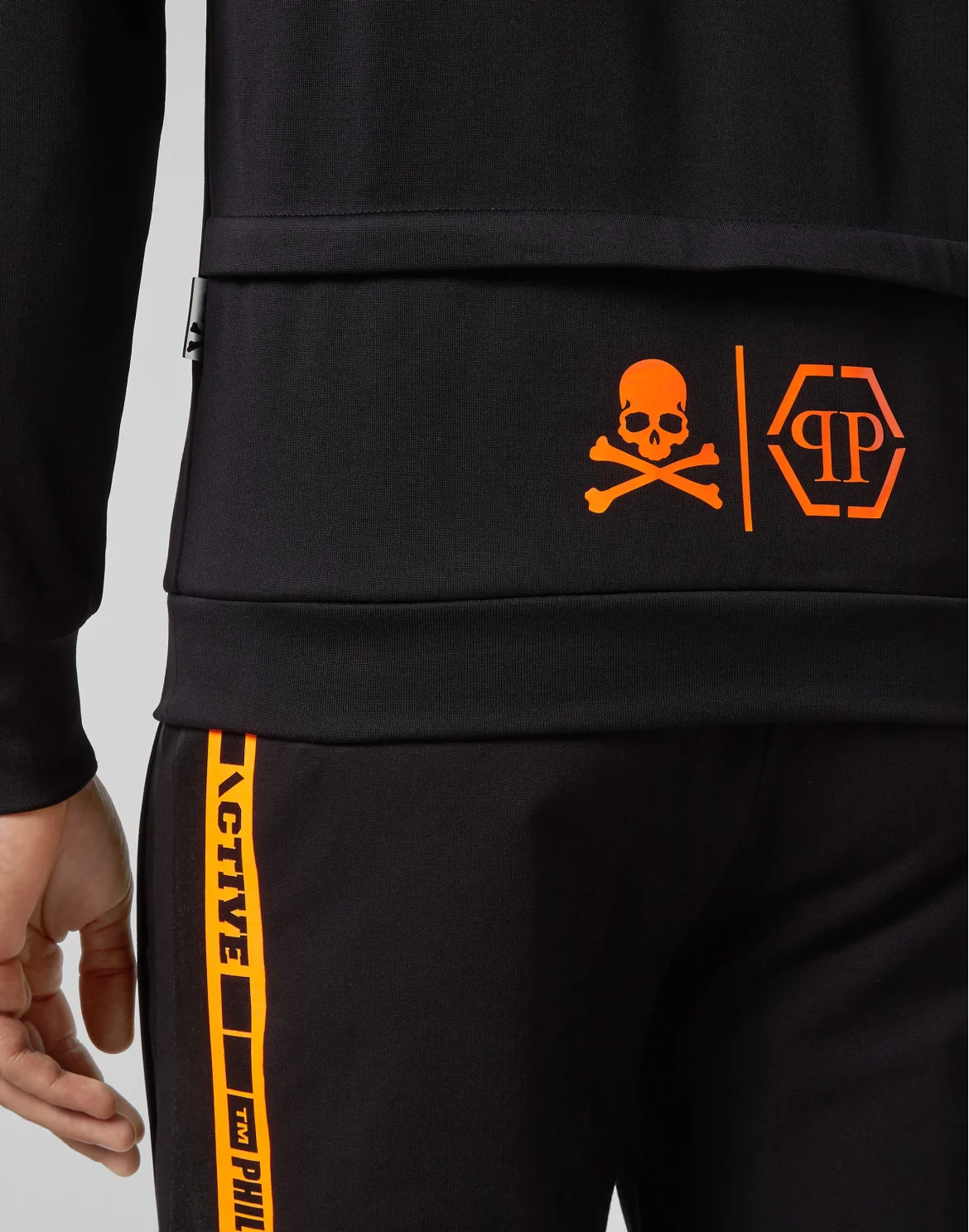 Hoodie sweatshirt Philipp Plein TM, цвет: Черный