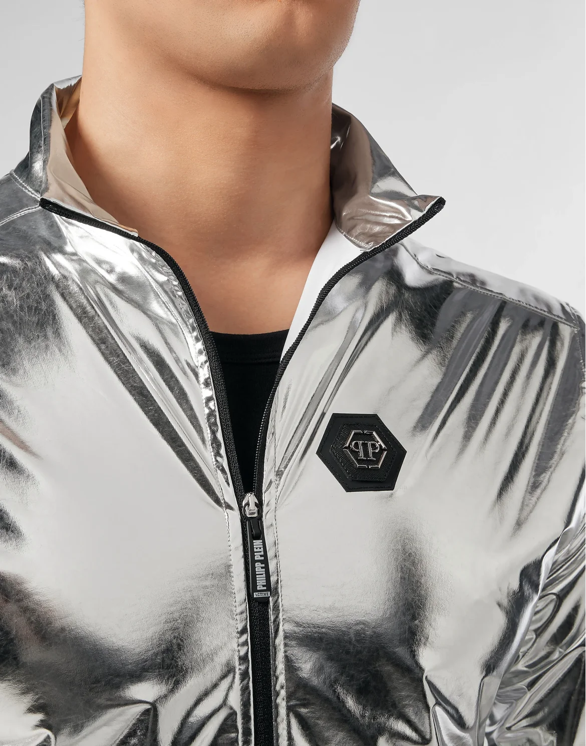 Hoodie Sweatjacket Philipp Plein TM, цвет: Серый