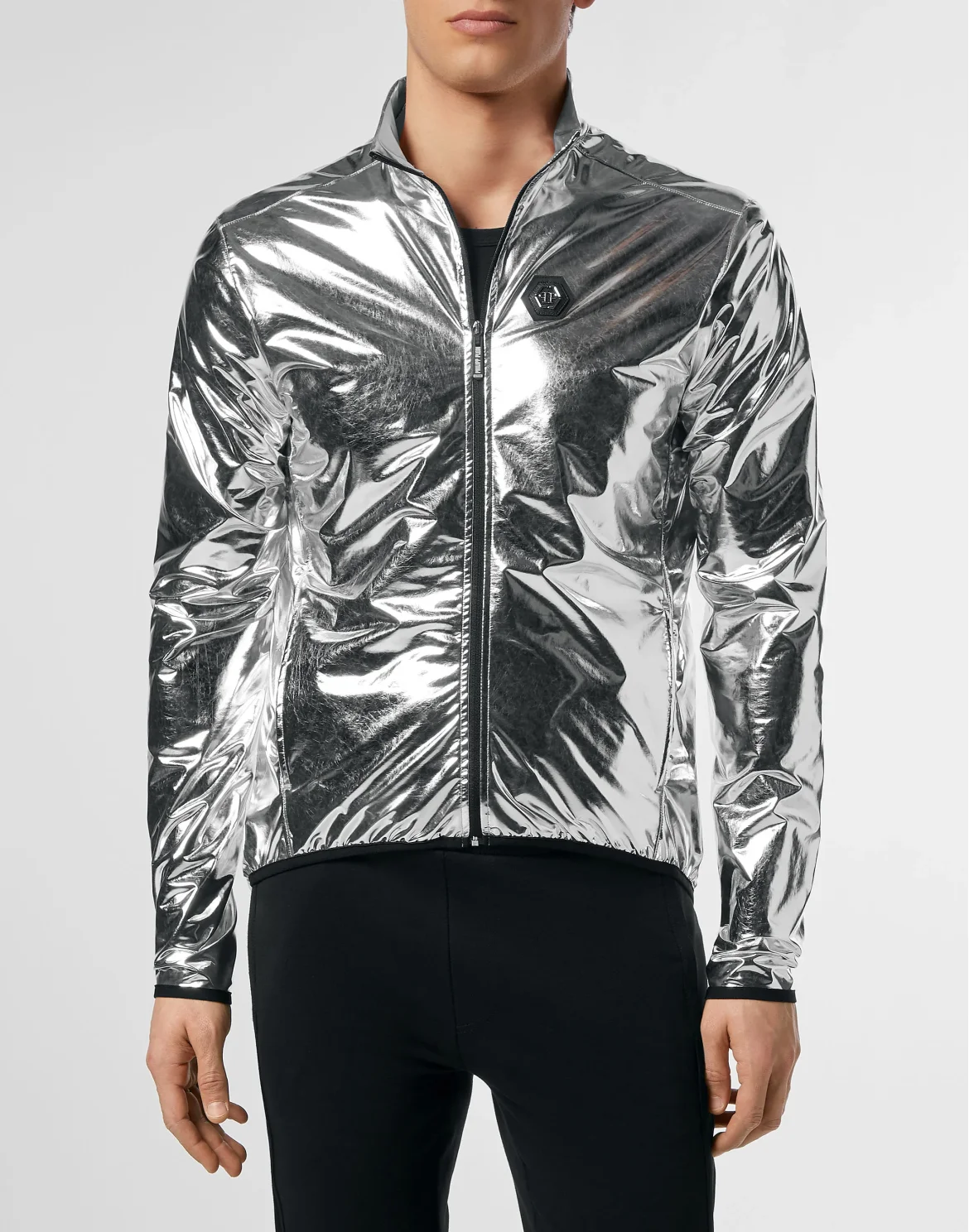 Hoodie Sweatjacket Philipp Plein TM, цвет: Серый