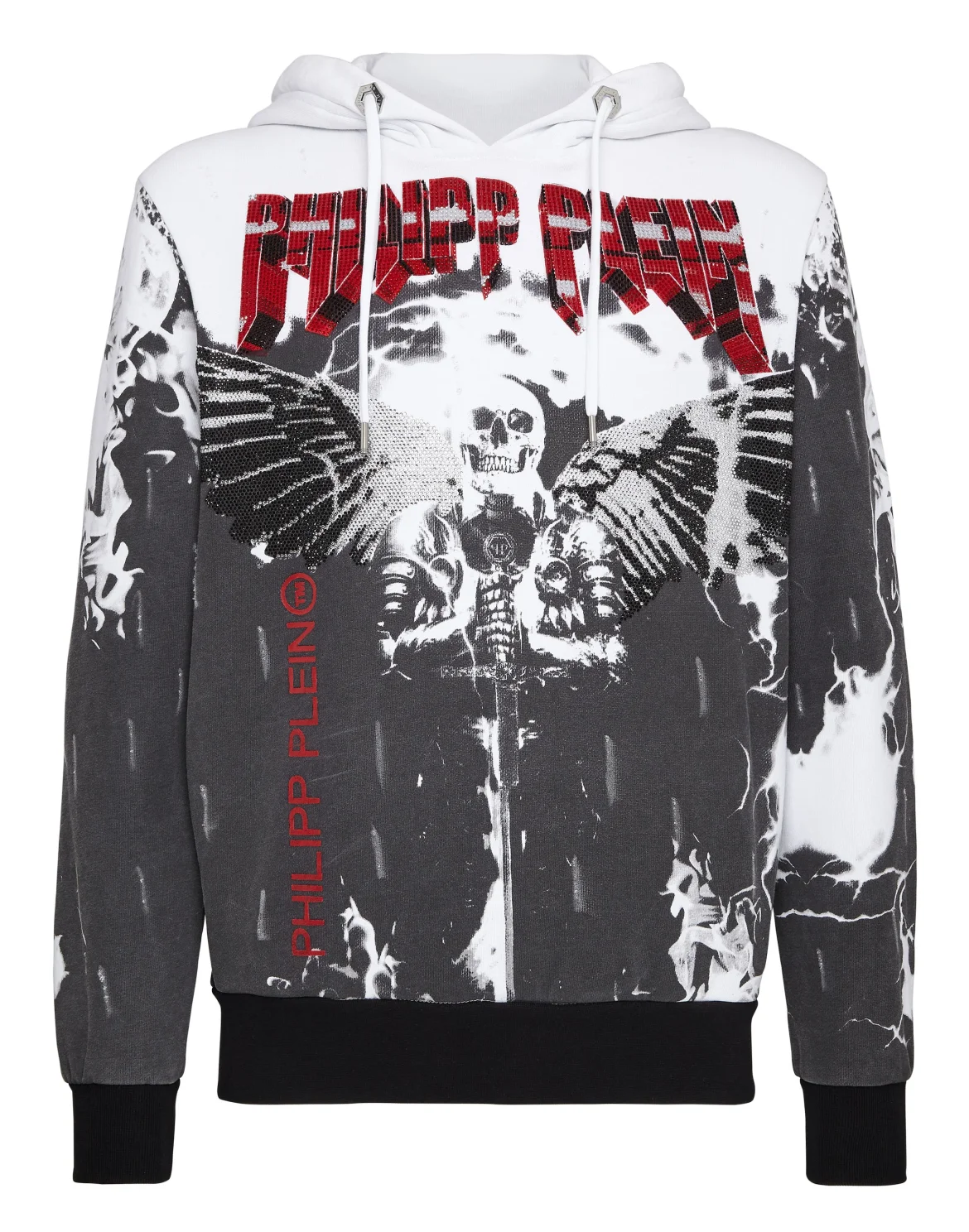 Hoodie sweatshirt Rock PP, цвет: Белый