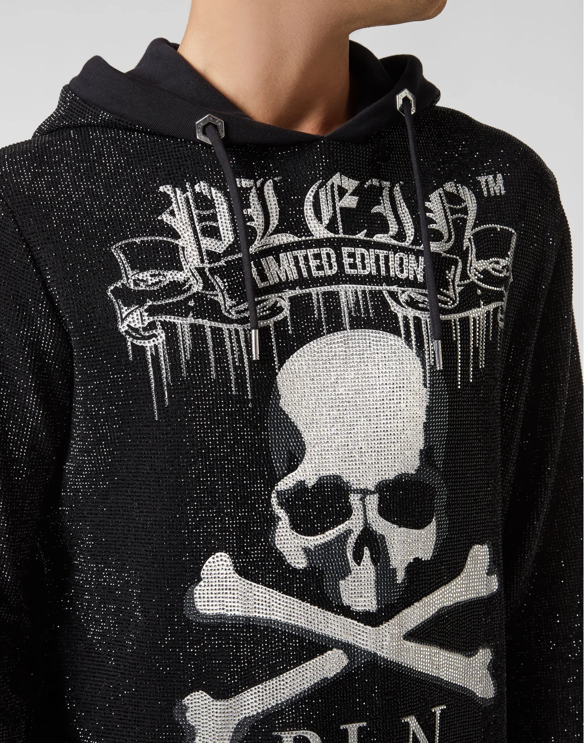 Hoodie sweatshirt Skull, цвет: Черный