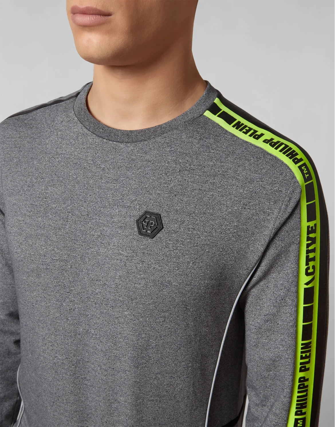 Sweatshirt LS Philipp Plein TM, цвет: Серый