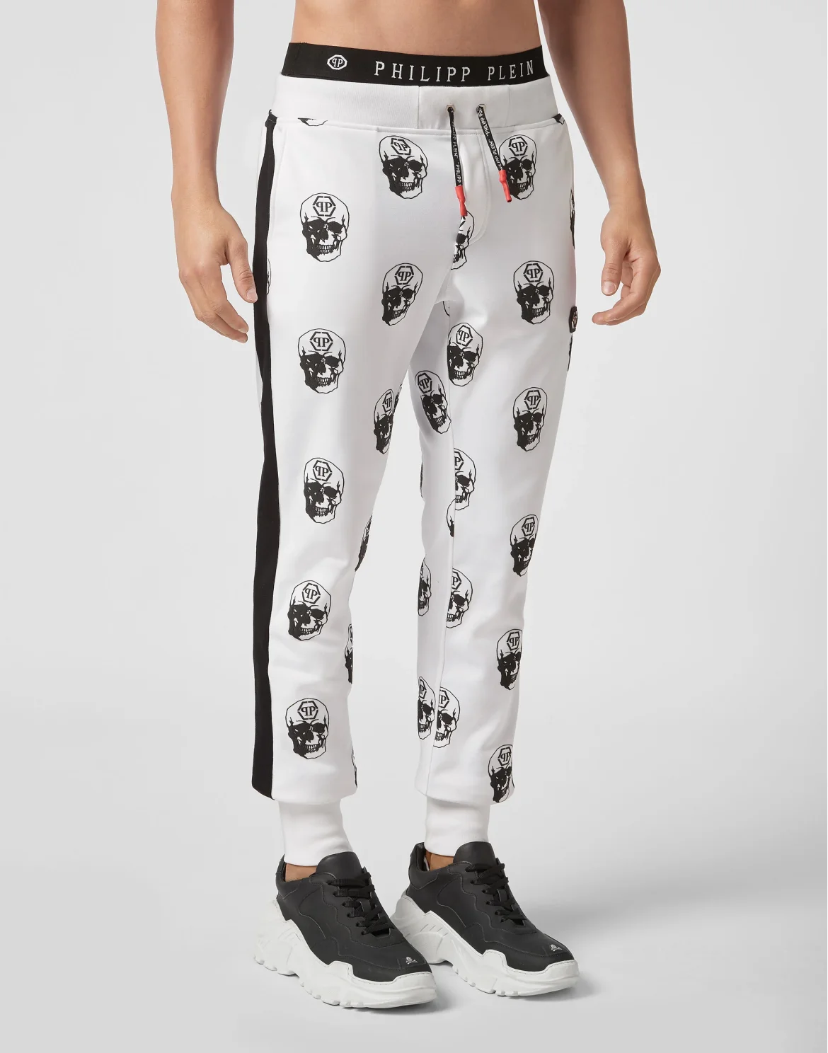 Jogging Trousers Skull, цвет: Белый