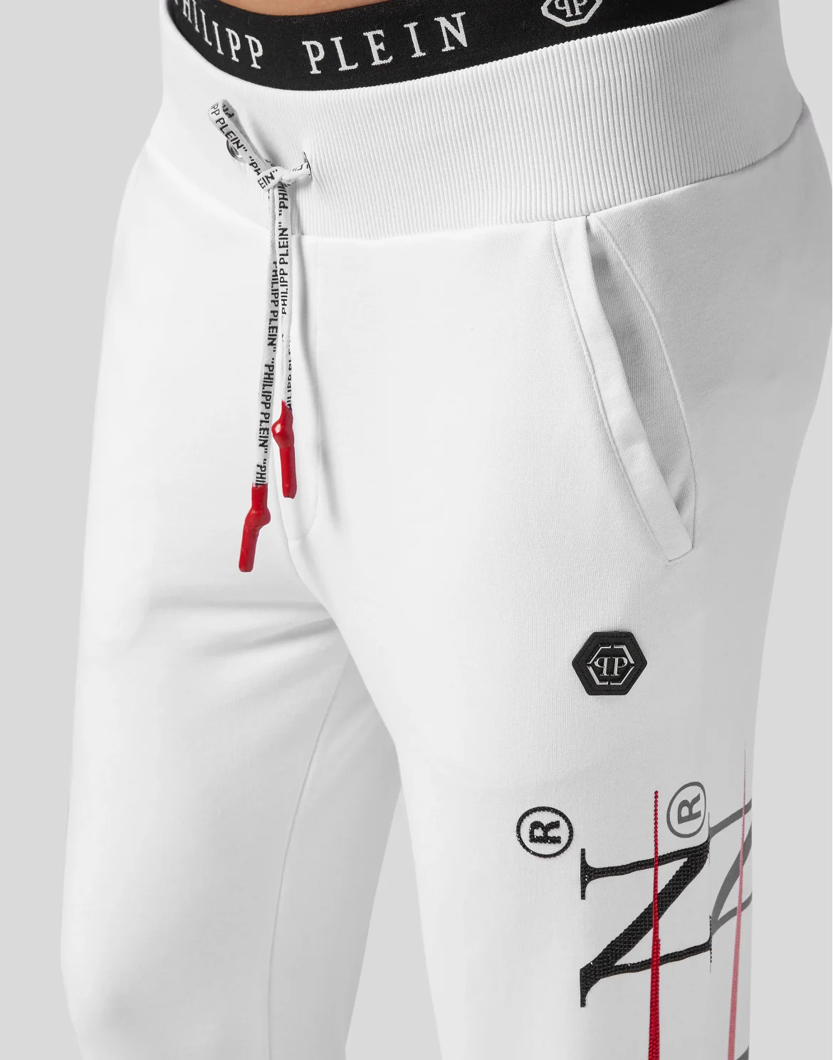 Jogging Trousers Skull, цвет: Белый
