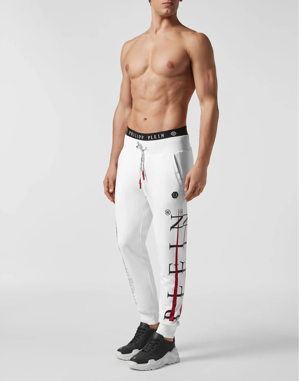 Jogging Trousers Skull, цвет: Белый