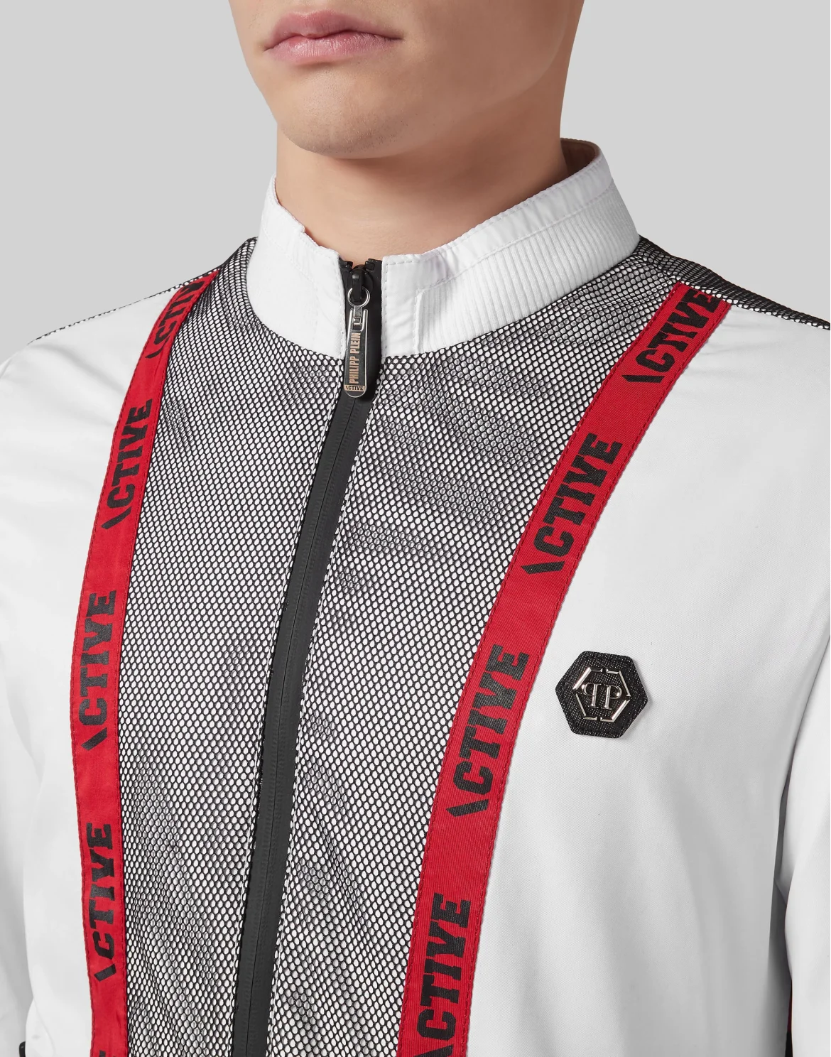 Nylon Jacket Philipp Plein TM, цвет: Белый