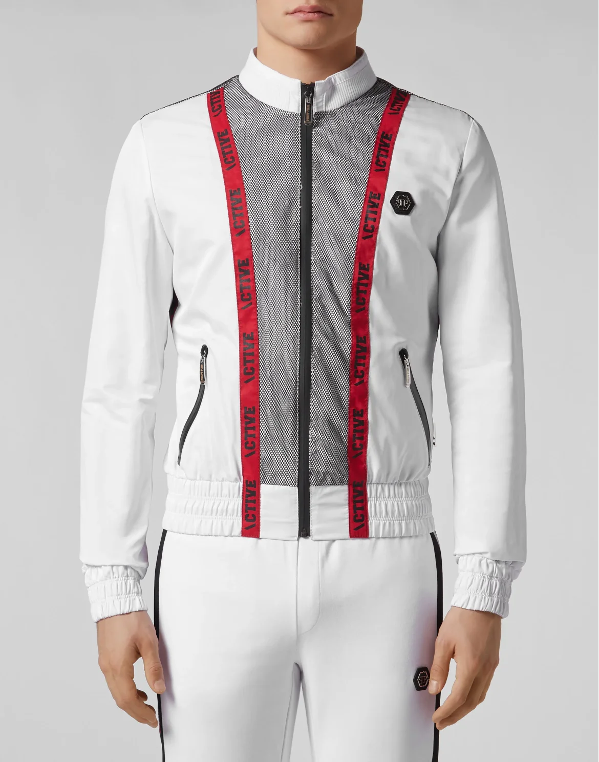 Nylon Jacket Philipp Plein TM, цвет: Белый