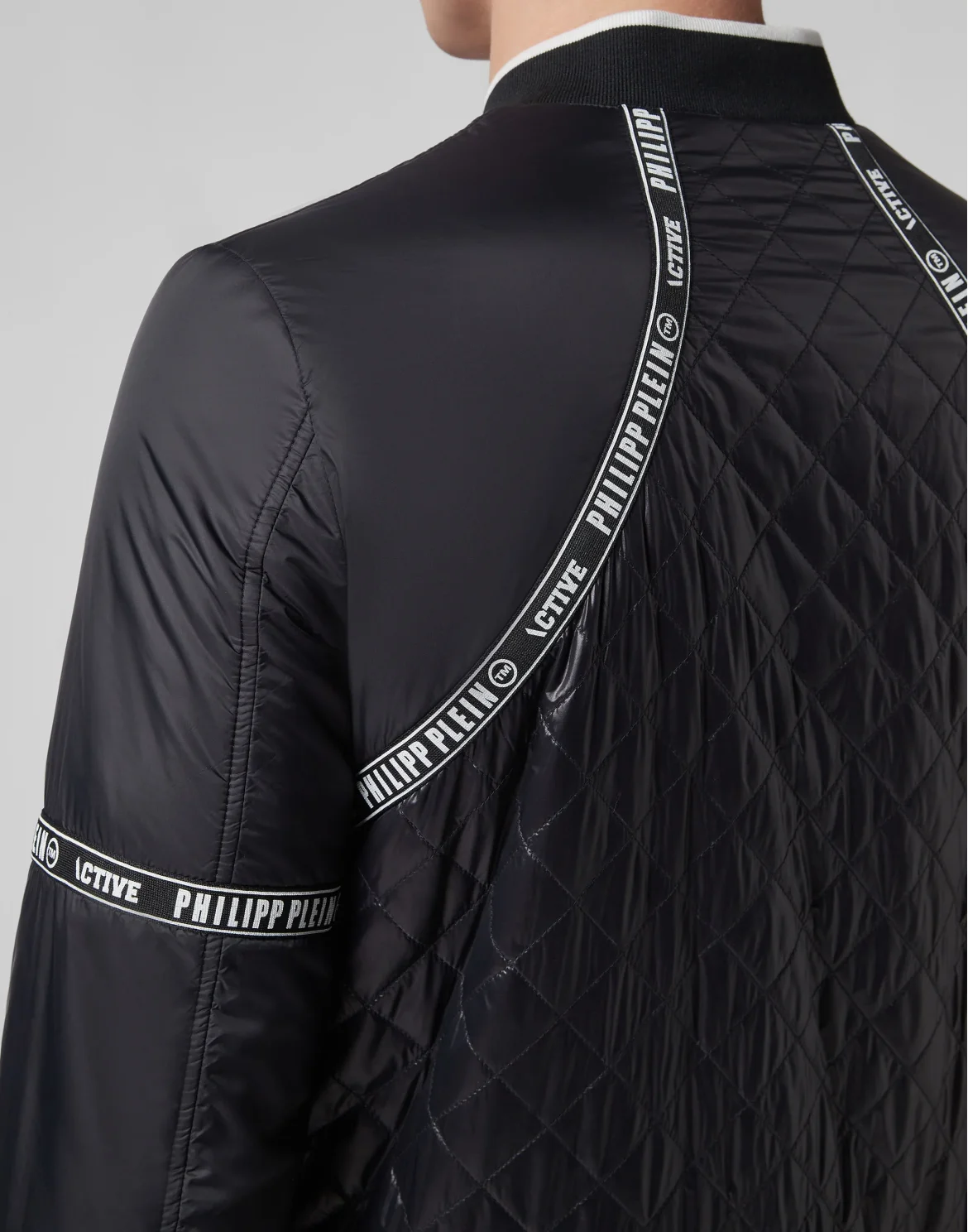 Nylon Jacket Philipp Plein TM, цвет: Черный