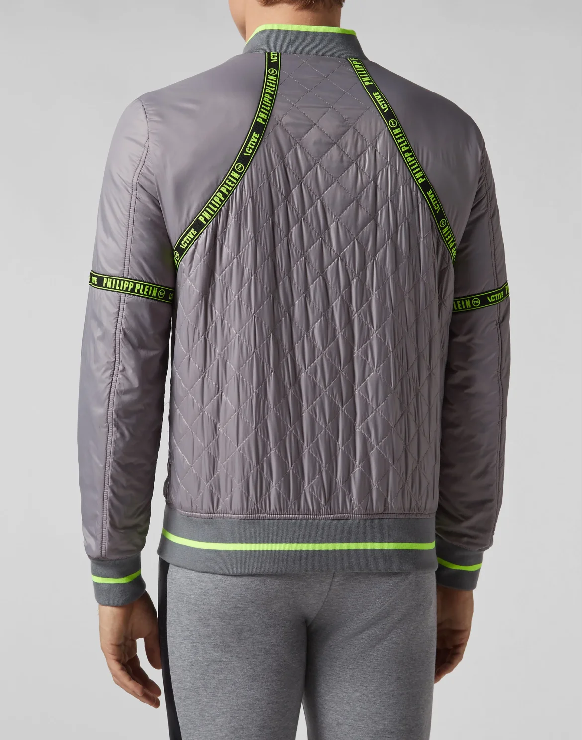 Nylon Jacket Philipp Plein TM, цвет: Серый