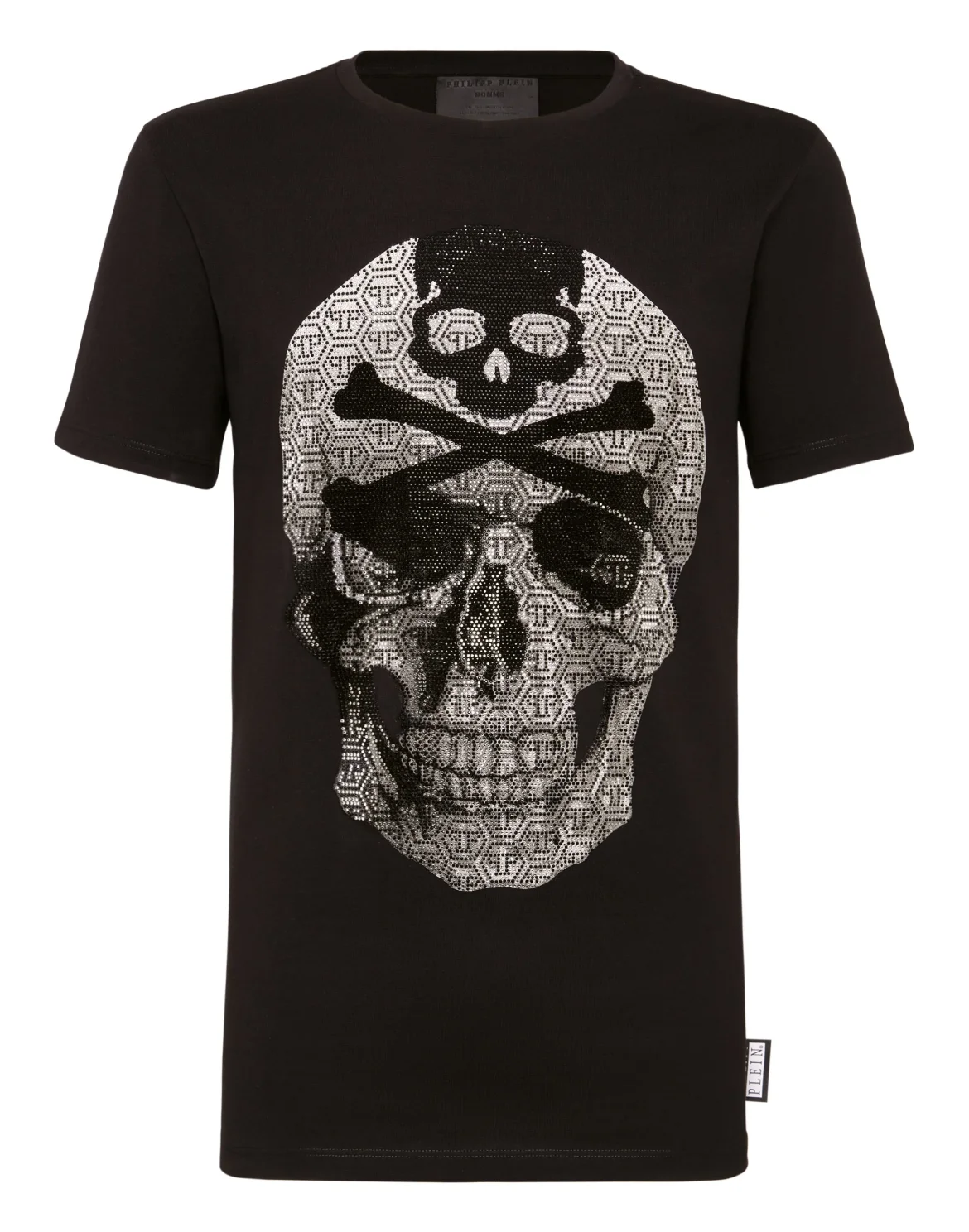 T-shirt Round Neck SS Skull, цвет: Черный