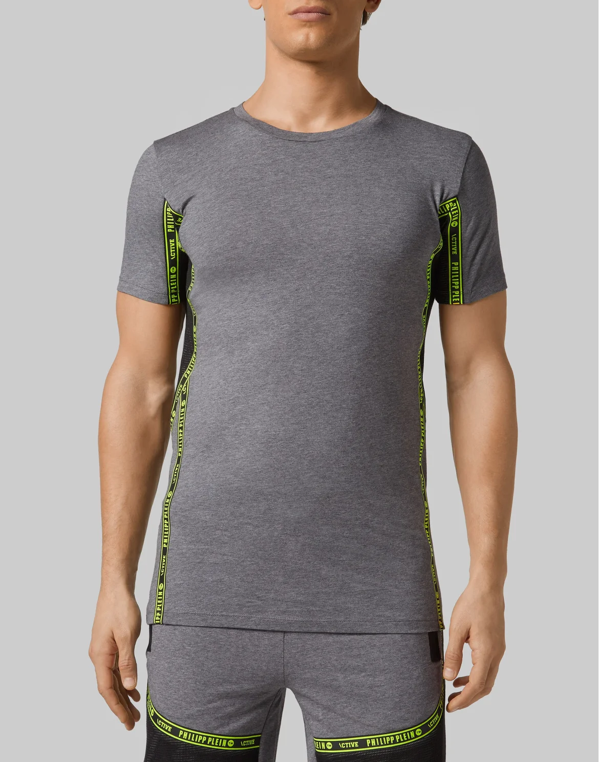 T-shirt Round Neck SS Philipp Plein TM, цвет: Серый