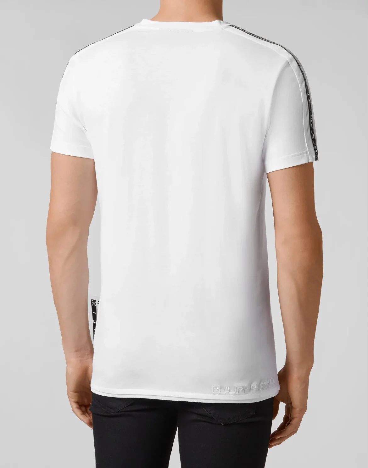 T-shirt V-Neck SS Philipp Plein TM, цвет: Белый