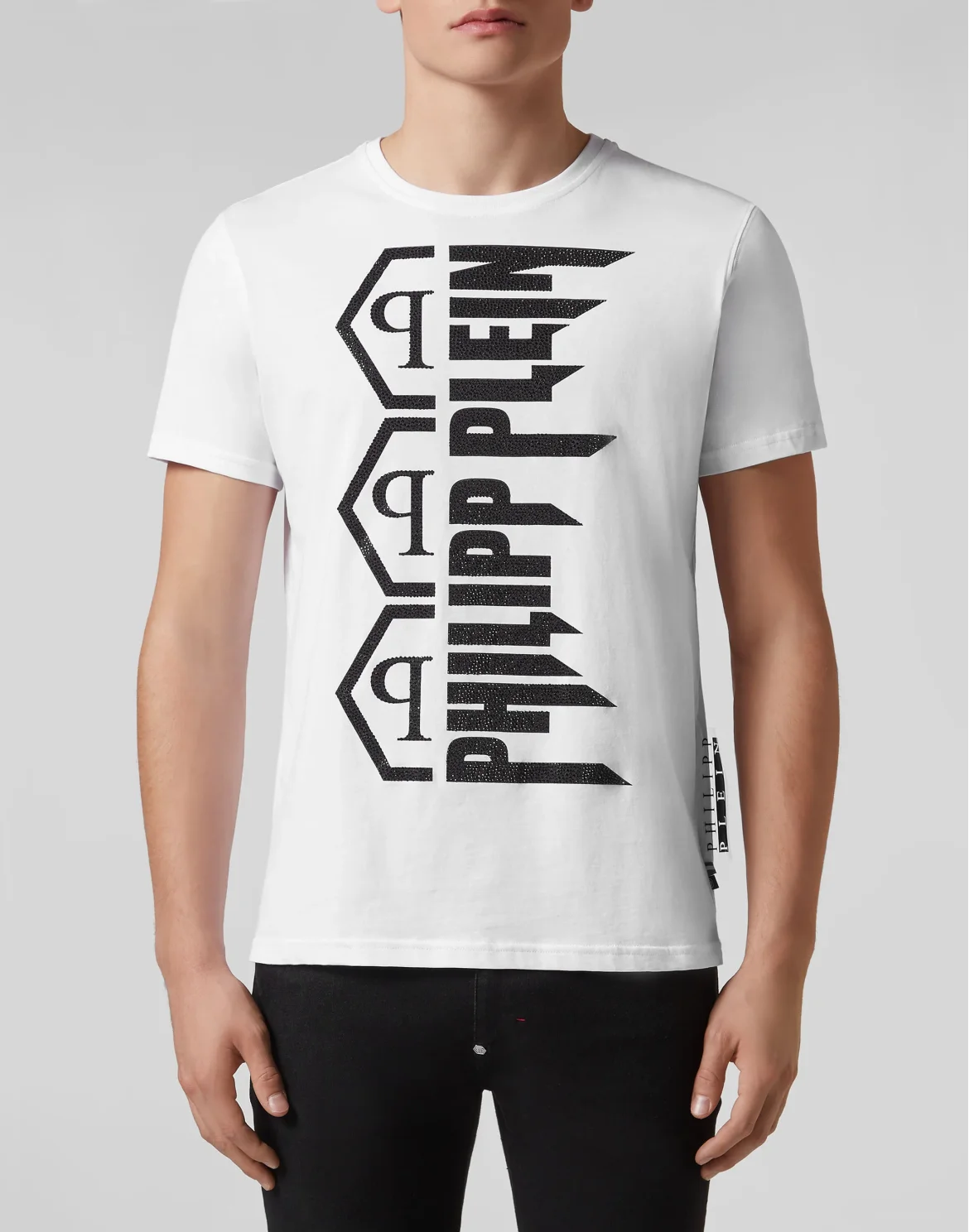 T-shirt Platinum Cut Round Neck Rock PP, цвет: Белый