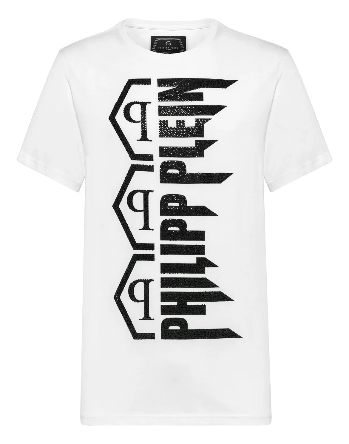 T-shirt Platinum Cut Round Neck Rock PP, цвет: Белый