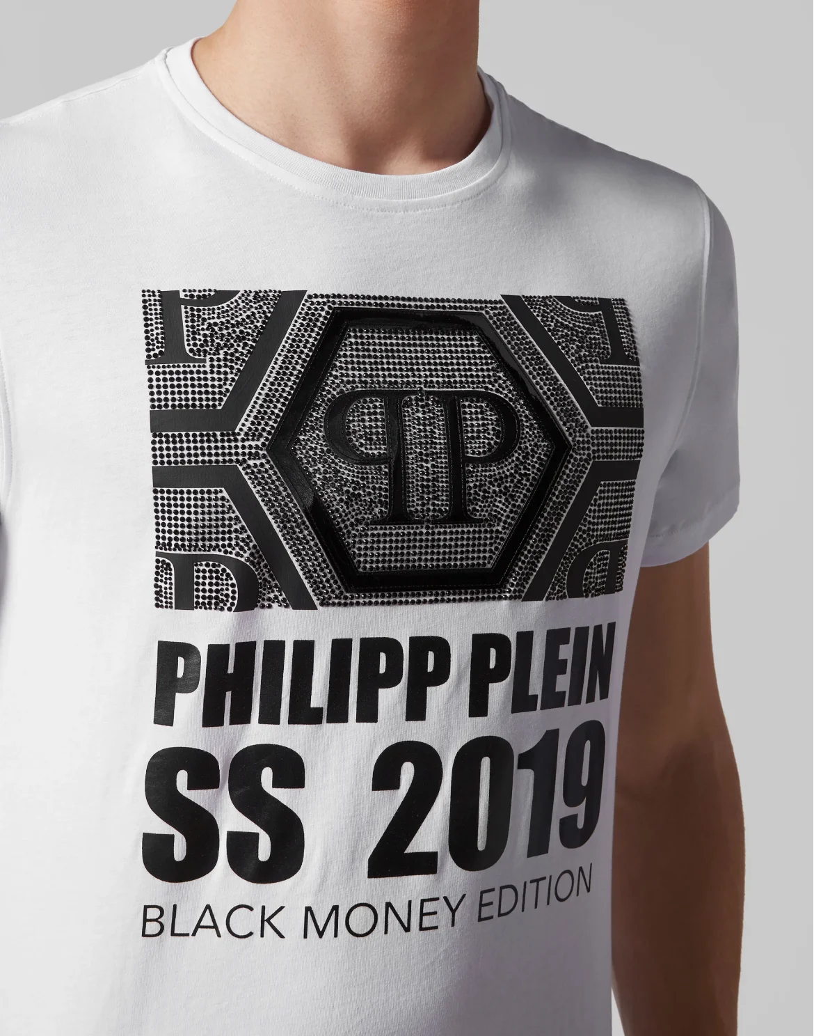 T-shirt Round Neck SS Statement, цвет: Белый