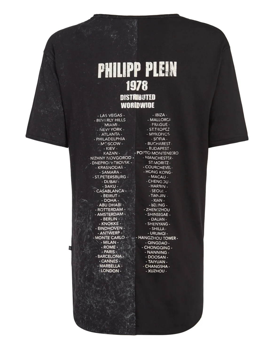 T-shirt Platinum Cut Round Neck Rock PP, цвет: Черный