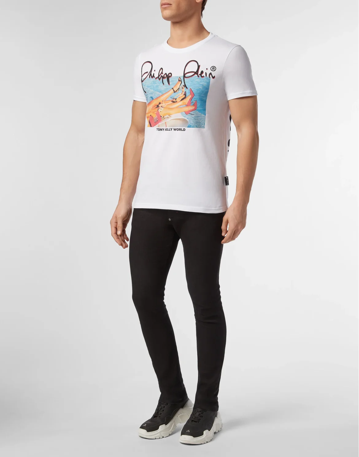 T-shirt Round Neck SS Tony Kelly, цвет: Белый