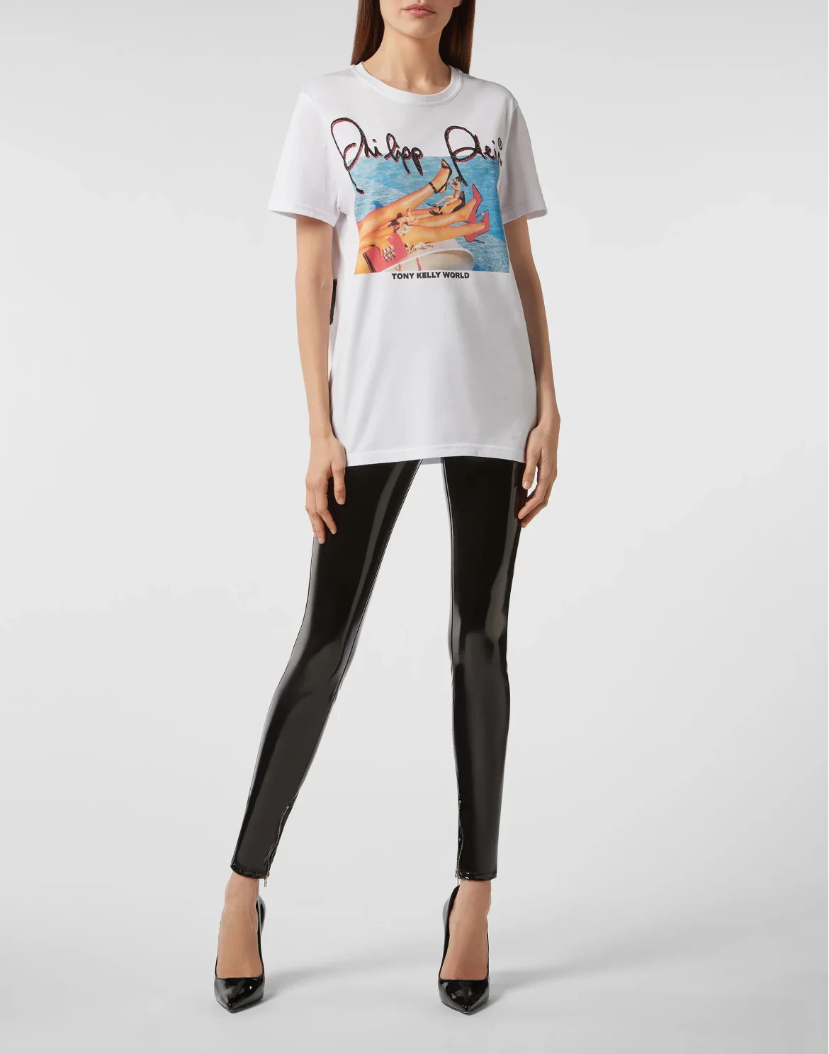 T-shirt Round Neck SS Tony Kelly, цвет: Белый