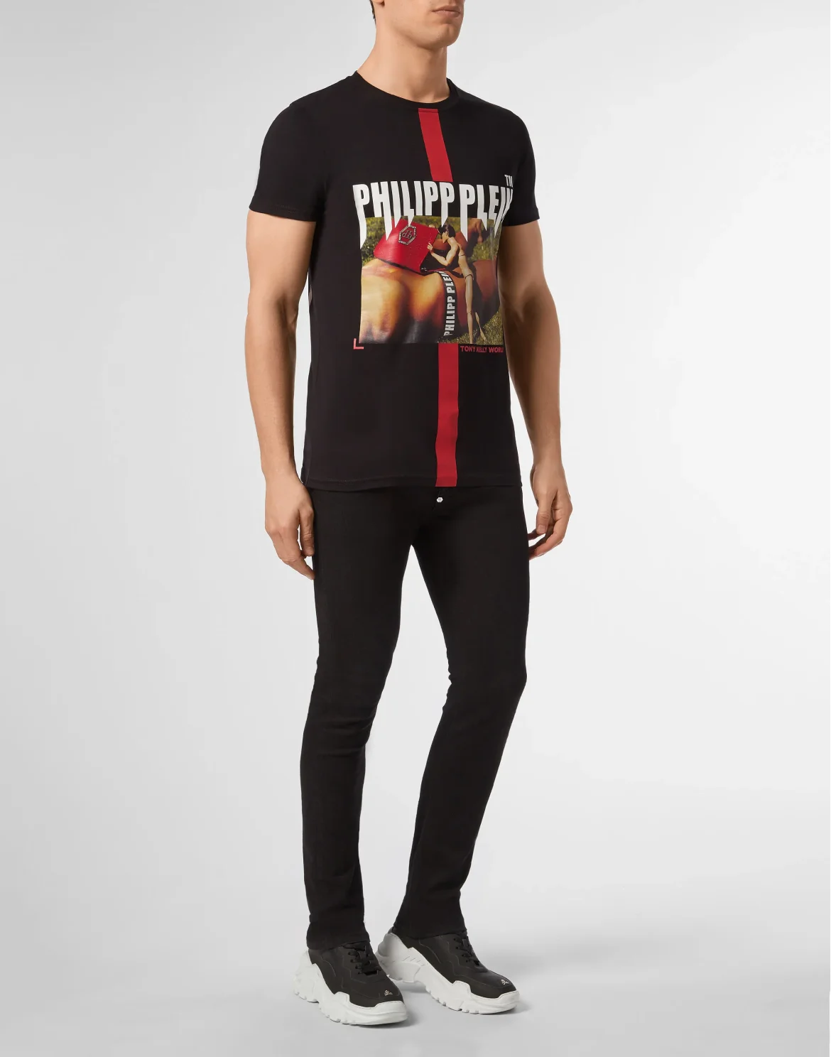 T-shirt Round Neck SS Tony Kelly, цвет: Черный